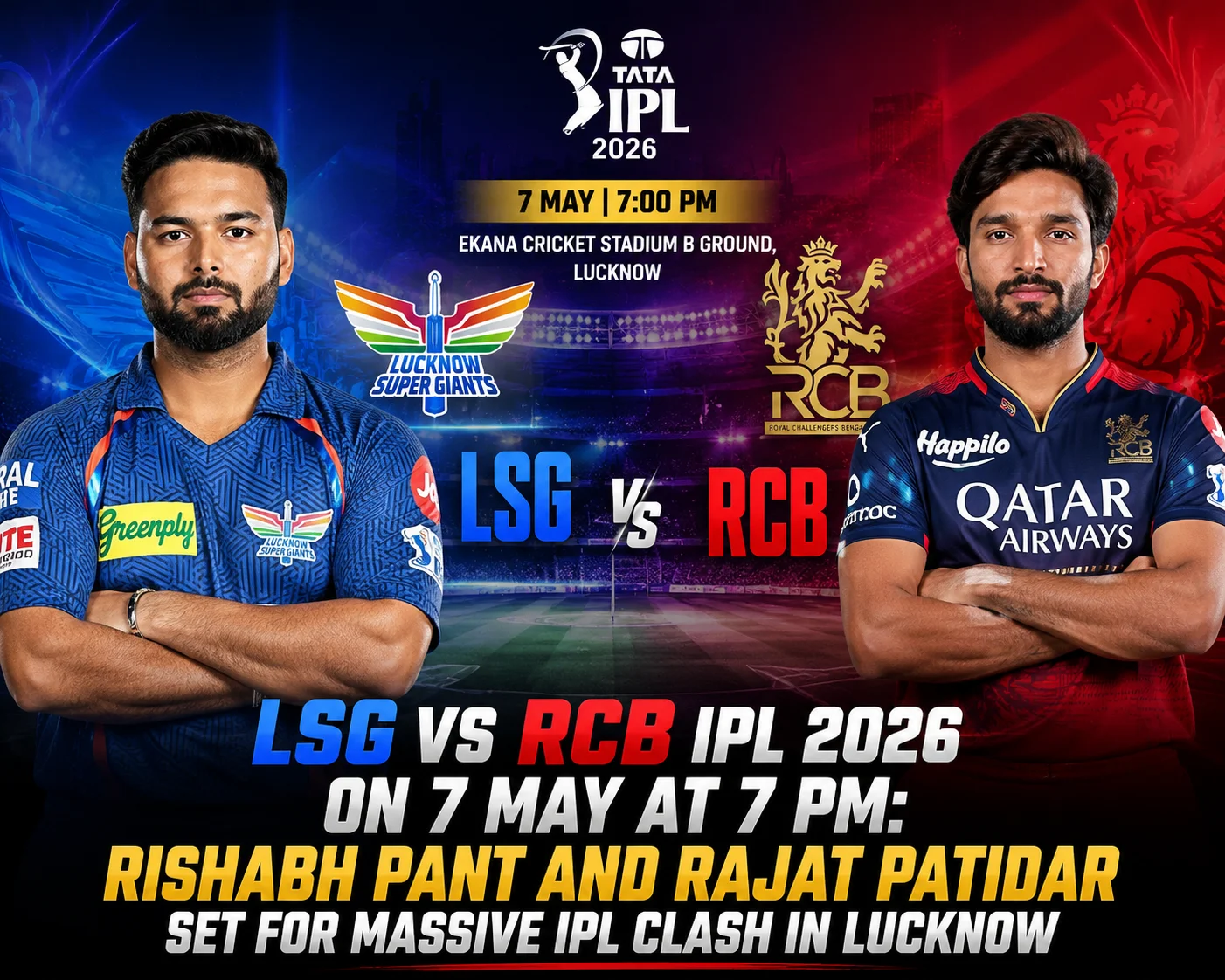LSG vs RCB