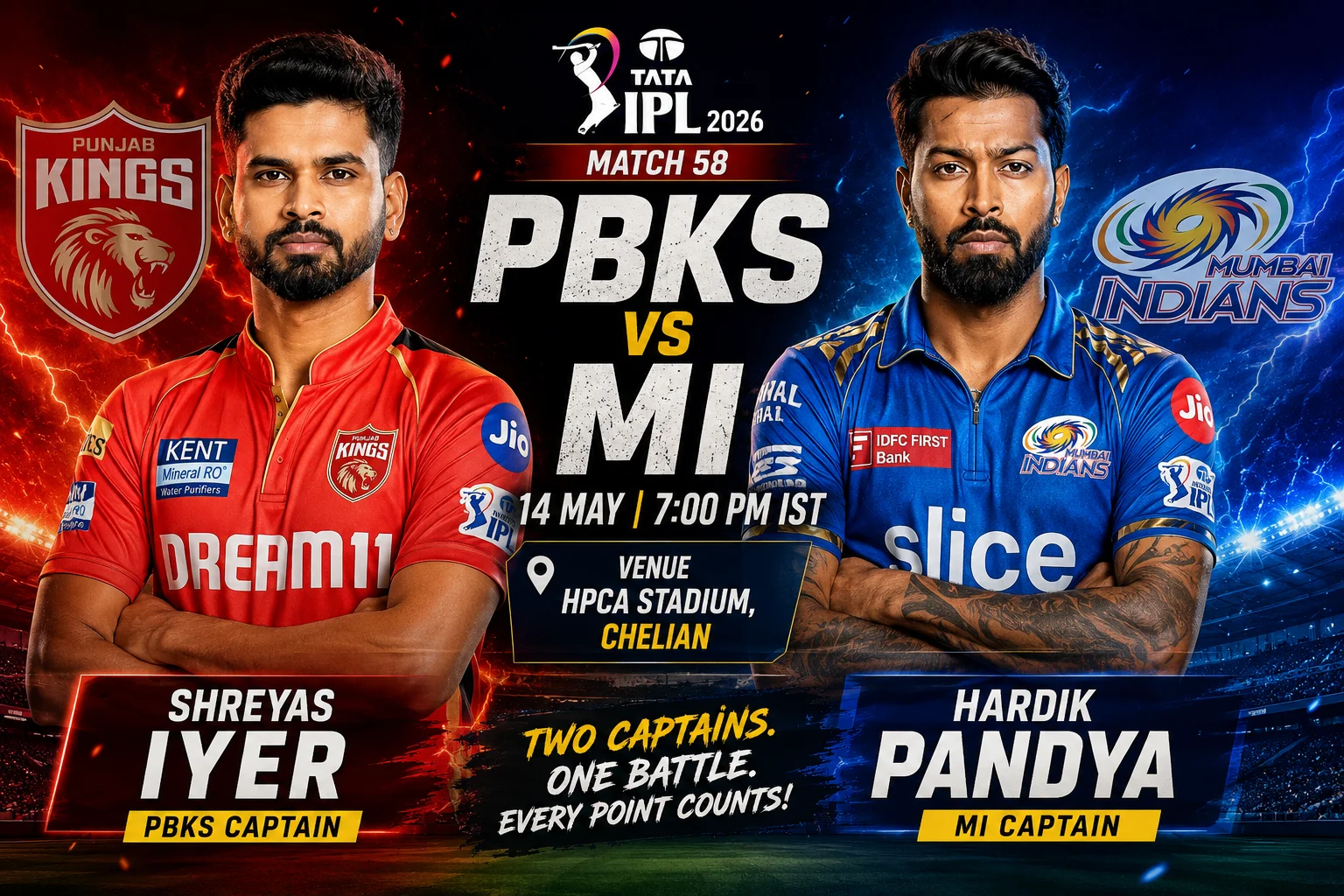 PBKS vs MI