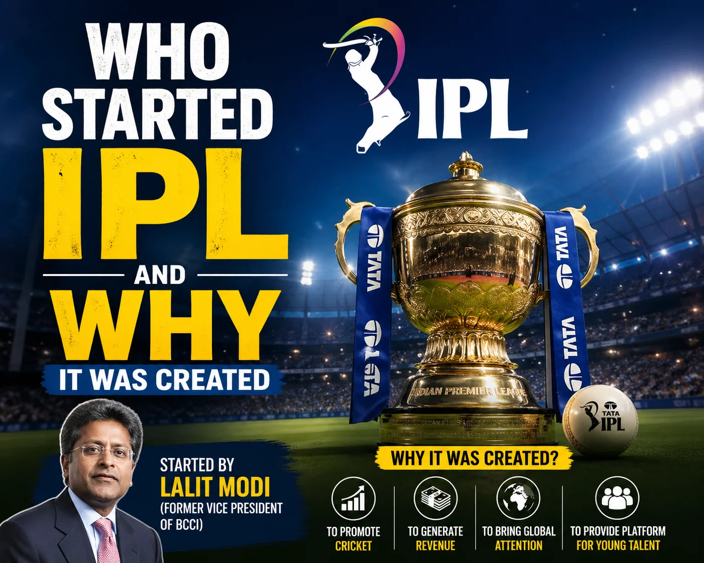 Who Started IPL and Why It Was Created